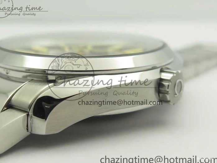 0418 Aqua Terra 150M SS VSF 1:1 Best Edition Blue Wave Textured Dial YG Hand on SS Bracelet A8500 Super Clone Sporty 8026